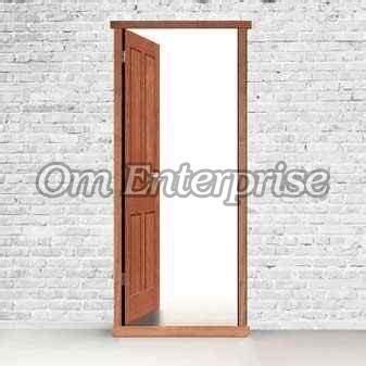 Polished WPC Door Frame Feature Attractive Design Fine Finishing