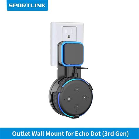 Sportlink Outlet Wall Mount Hanger Holder Stand For Alexa Echo Dot Rd