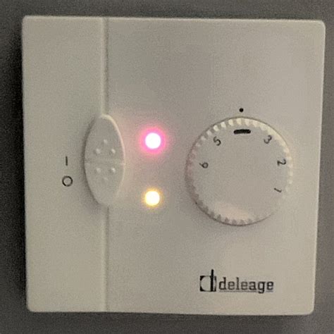 Thermostat Deleage Sol Chauffant