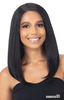 SAYLOR NUDE Brazilian Natural Human Hair Lace Front Wig Model