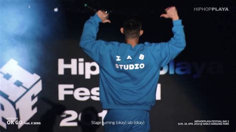 Beenzino OKGO Feat E SENS Live At HIPHOPPLAYA FESTIVAL 2019