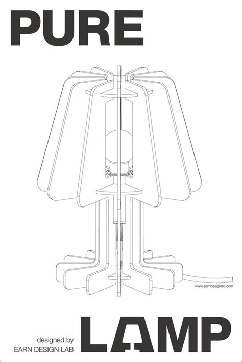 Free 3d File Pure Lamp・template To Download And 3d Print・cults