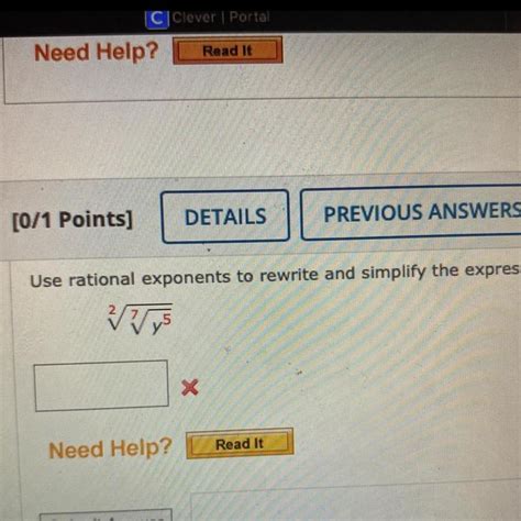 Use Rational Exponents To Rewrite And Simplify The Expression