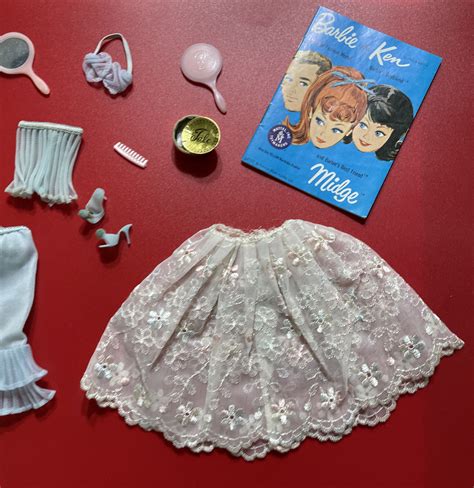 Vintage Original Barbie 3 Rare Lingerie Pak Sets 1962 Floral Petticoat 921 EUC EBay