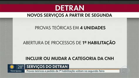 Detran retoma alguns serviços no RJ a partir de segunda feira veja