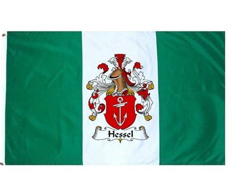 Hessel Coat of Arms Flag / Family Crest Flag and similar items