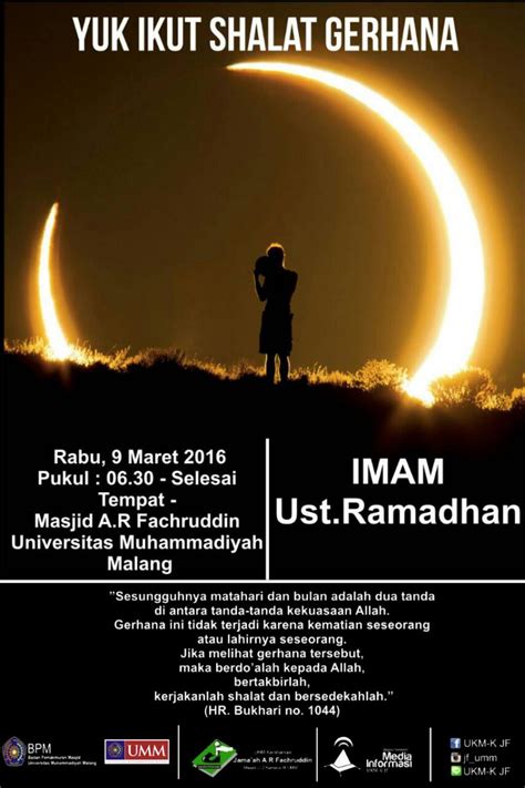 Sholat Gerhana Matahari Agenda Universitas Muhammadiyah Malang