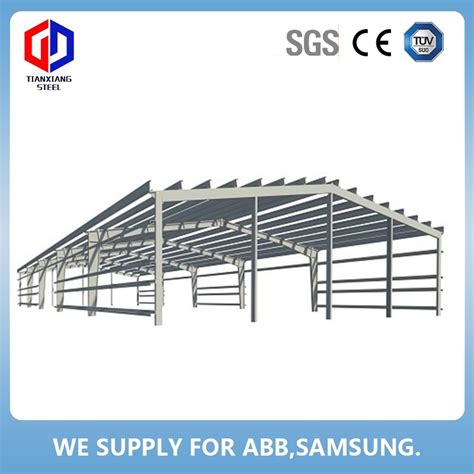 Prefabricated Light Weight Industrial Warehouse Structure Steel