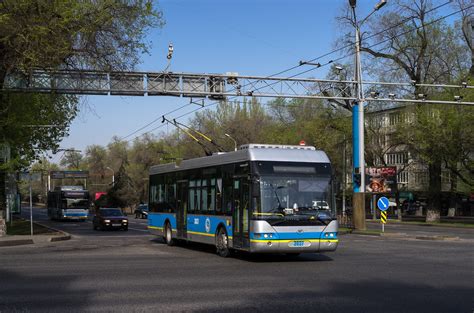 Almaty trolleybus Youngman JNP6120GDZ 3037 AET АЭТ Flickr