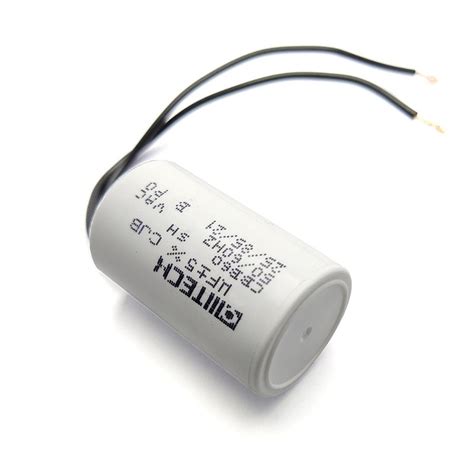 Capacitor Partida 12uf 250v Dois Fios Motor Portão Ppa Garen Peccinin