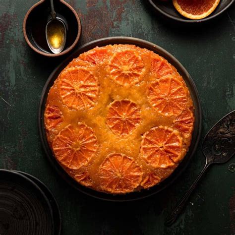 Upside Down Orange Cake Recipe