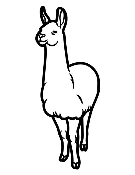 27 Lovely Llama Coloring Pages My Favorite Coloring Pages