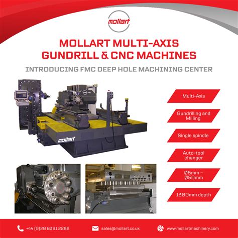 Multi Axis Cnc Gundrilling Machine Developed For Fully Automatic Off