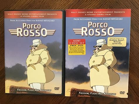 Porco Rosso Dvd 2005 2 Disc Set 786936175264 Ebay