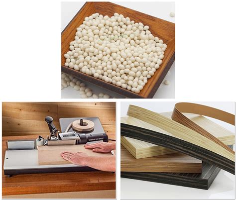 EVA Edge Banding Hot Melt Glue Adhesive For PVC Tape MDF Board And Particle Board In Woodworking