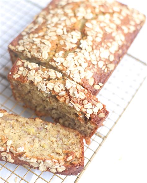 Easy And Delicious Oatmeal Banana Bread Glitter Inc