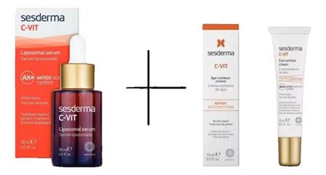 Kit Sesderma C Vit Serum Ml C Vit Contorno De Ojos Ml Env O Gratis