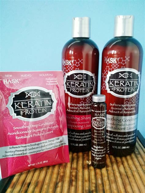 Hask Keratin Protein Smoothing Hair Care Collection The Krystal Diaries