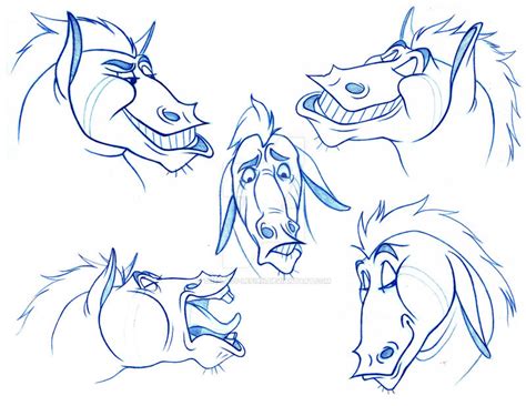 Horse Expressions 2 by the-last-lefian on DeviantArt