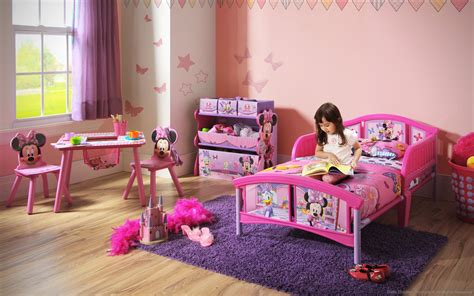 Minnie Mouse Plastic Toddler Bed Deltaplayground