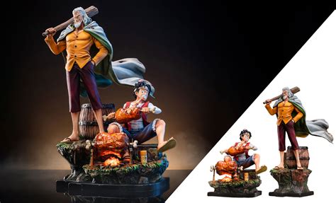 Monkey D Luffy Silvers Reyleigh Statue By Jimei Palace Sideshow