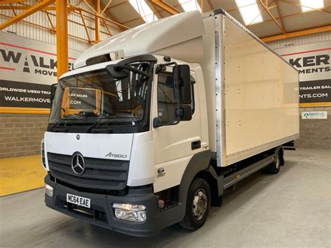 MERCEDES BENZ ATEGO 818 EURO 6 7 5 TONNE BOX In Long Eaton