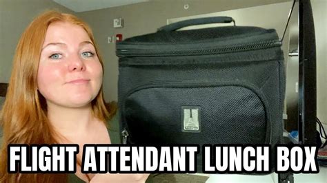 What S Inside My Flight Attendant Lunch Bag My Best Tips And Tricks For Meal Prep Youtube