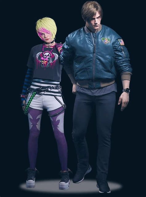 DreamcastGuy On Twitter The Alternate Costumes For Leon And Ashley In