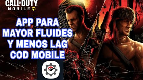 APP Para Mejorar El Rendimiento Y Quitar El LAG En COD Mobile Y