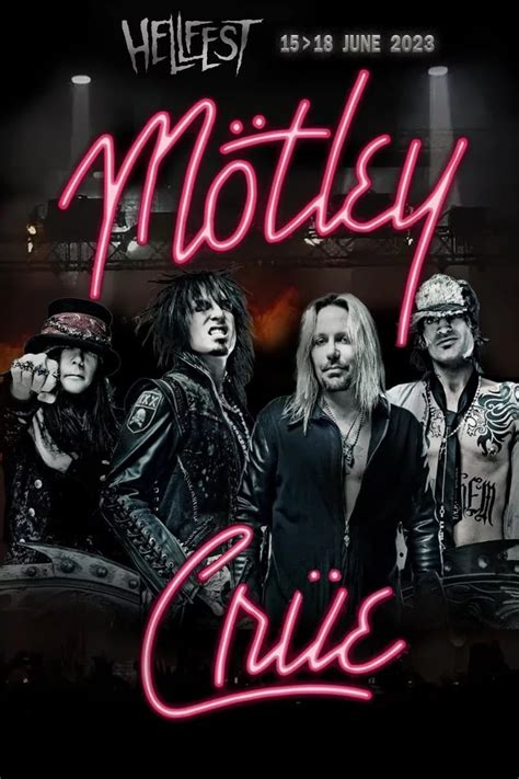 MÖTLEY CRÜE Clisson Hellfest Open Air