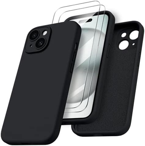 Ornarto Coque Pour Iphone Case Silicone Avec Verres Tremp S Tui