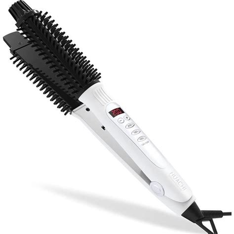 Lisseur Cheveux Brosse Peigne Lissante C Ramique Chauffant Rapide