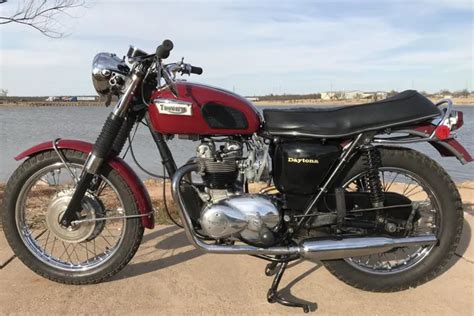 1972 Triumph Daytona T100r Vin Xg41591 Classic