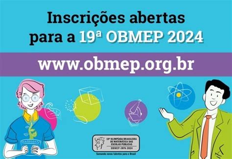 Inscrições abertas para 19ª Olimpíada Brasileira de Matemática OBMEP