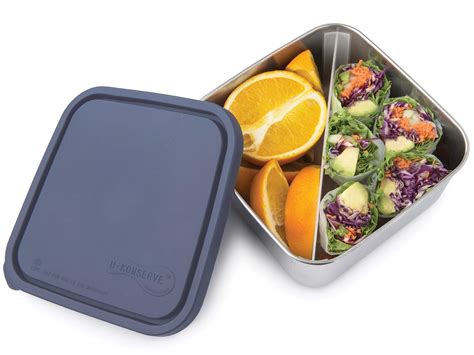 Buy U Konserve Divided To Go Stainless Steel Square Bento Box Lunch