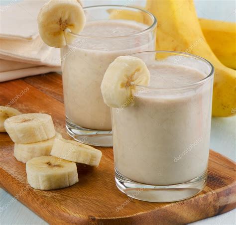 Banana Smoothie Stock Photo Bit245 52961183