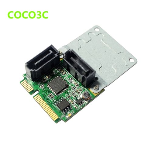 Puertos Sata G Mini Pci Express Controlador Tarjeta Mini Pci E A