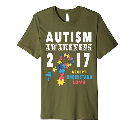 Autism Awareness 2017 T Shirt 5 Colors Choice 4lvs 4loveshirt