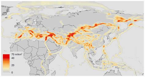 Essd The Active Faults Of Eurasia Database Afead The Ontology And