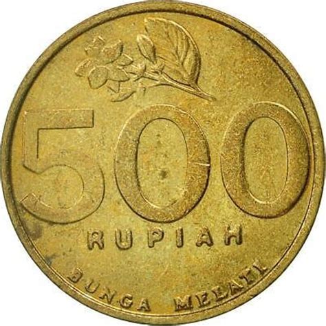 Indonesia 500 Rupiah Coin Km59 1997 2003 Etsy