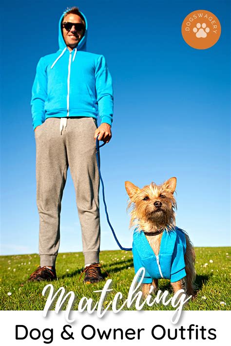 Matching Dog and Owner Clothing