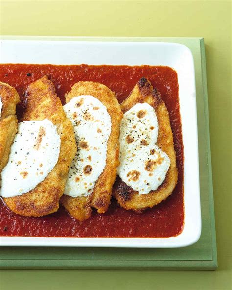 Chicken Parmigiana Recipe And Video Martha Stewart