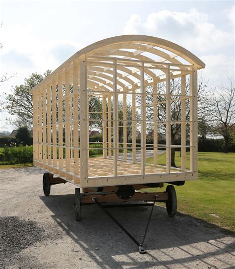 Shepherds Hut Glamping Pod Frame DIY Self Build Kit 5 4m X 2 2m