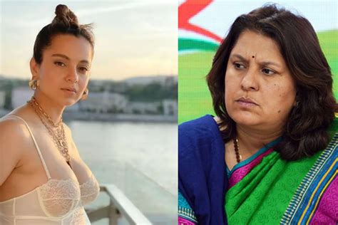 Congress Supria Shrinate Vulgurly Remarked On Kangana Ranaut