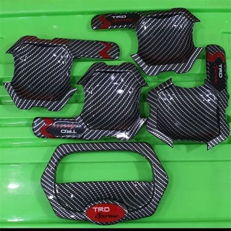 Jual Outer Handle Cover Mangkok Pintu Rush Dan Terios Lama Trd Carbon