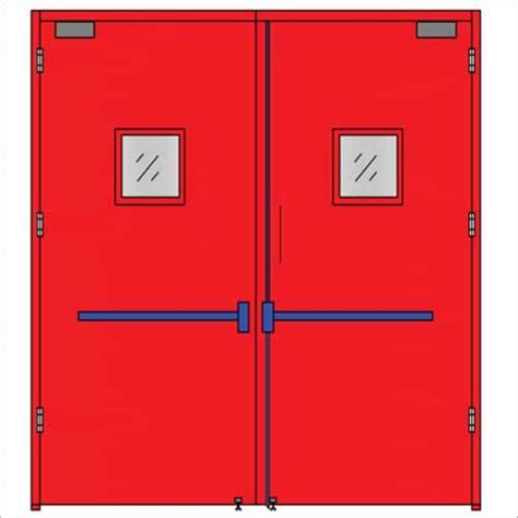 Emergency Exit Doors Manufacturer Pressed Steel Doors Supplier Exporter