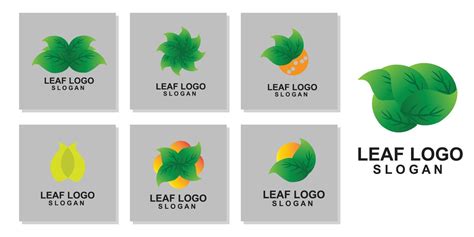 Premium Quality Green Leaf Plant Logo Vector Symbol 19848063 Vector Art At Vecteezy