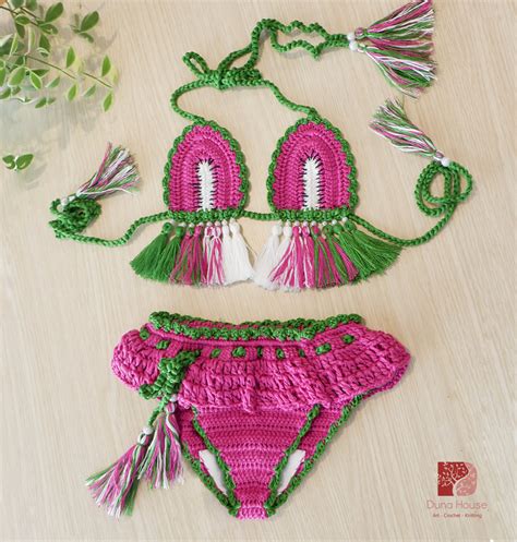 Bán bikini len móc đẹp đi biển cho em bé baby người lớn giá rẻ tại TPHCM Duna House