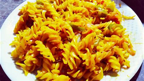 Indian Style Pasta Recipe Spicy Masala Pasta Quick Easy Pasta