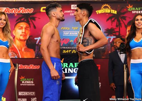 Teofimo Lopez 1394 Vs Steve Claggett 1395 Official Espn Weigh In Results Boxing News 24